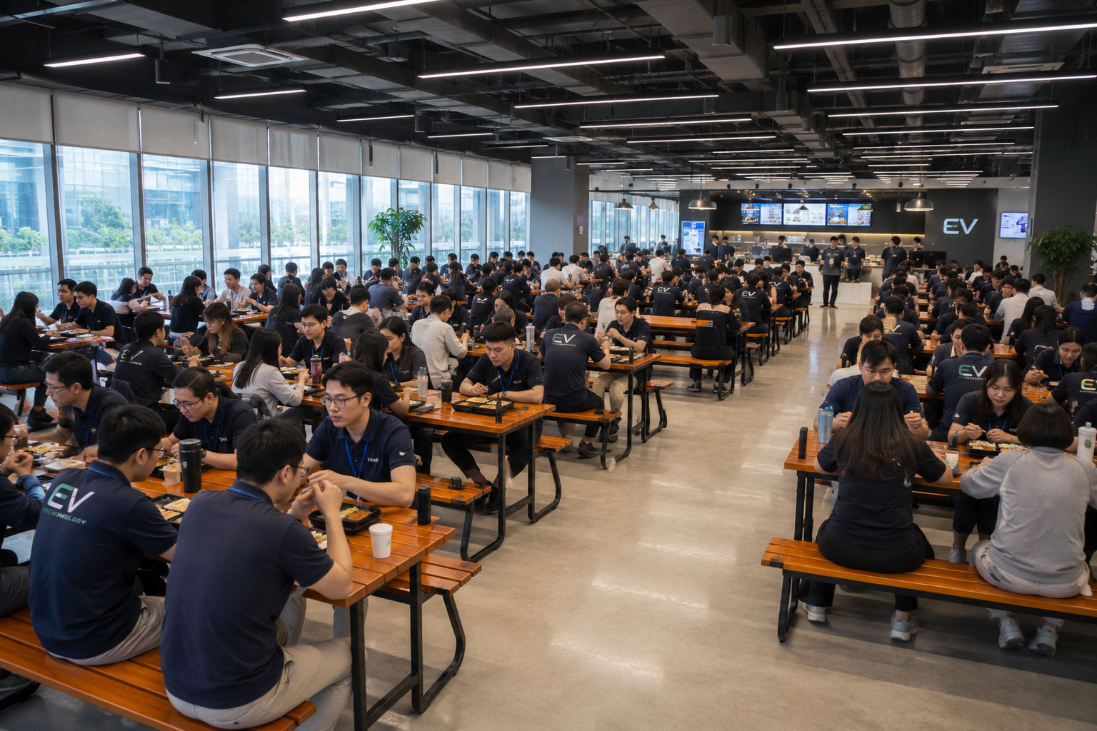 โต๊ะโรงอาหารไม้เต็ง HERO-J SKU: 00889536 รูปที่ 2